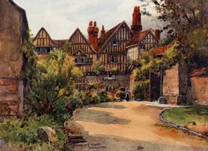 Cheney Court, Winchester (väri litho)