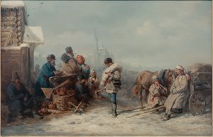 Messut Jelnassa Smolenskin kuvernöörissä tekijältä Wilhelm Amandus Beer
