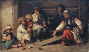 Pääsiäismunapeli Venäjällä tekijältä Wilhelm Amandus Beer