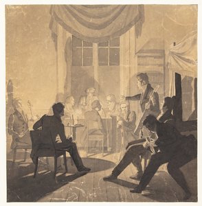 Tupakkayhtiö. Justitsråd Jürgensenin sunnuntaijuhlat tekijältä Wilhelm Bendz