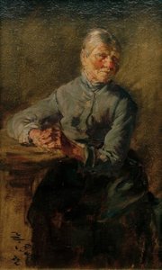 Alte Frau tekijältä Wilhelm Busch