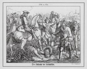 Hochstadtin taistelu (Blenheim) tekijältä Wilhelm Camphausen