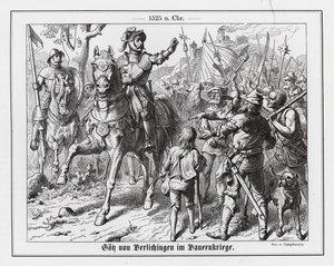 Goetz von Berlichingen Saksan talonpoikaissodassa