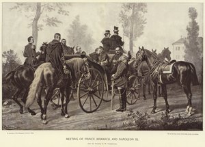 Prinssi Bismarckin ja Napoleon III:n tapaaminen