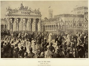 Otto von Bismarck Berliinissä vuonna 1871