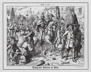 Wienin vapauttajat saapuvat kaupunkiin