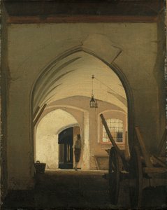 A Coach House, Partenkirchen tekijältä Wilhelm Ferdinand Bendz