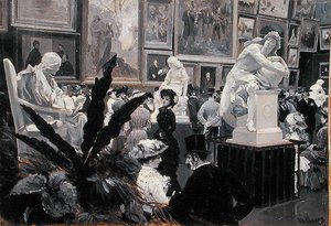 Wienin kansainvälisessä taidenäyttelyssä 1882 tekijältä Wilhelm Gause