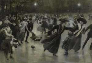 Bileet jäällä, 1909 tekijältä Wilhelm Gause