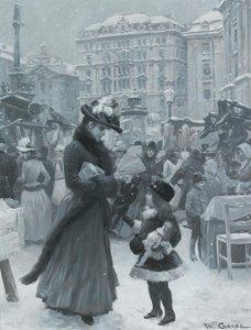Joulumessut Am Hof, 1901.