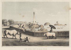 Majakka, Point de Galle, Ceylon, 1855