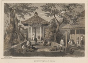 Mariners Temple Simodassa, 1855 tekijältä Wilhelm Joseph Heine