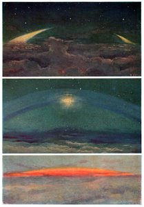 Saturnus-planeetan renkaat, noin 1880 (kaiverrus).