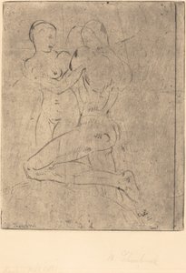 Raiskaus II (ryöstö II, nainen puolikas)