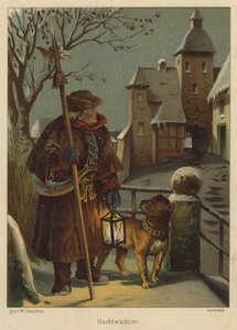 Nightwatchman (väri litho)