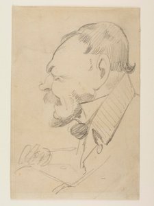 Gottlieb Bindesbøllin karikatyyri