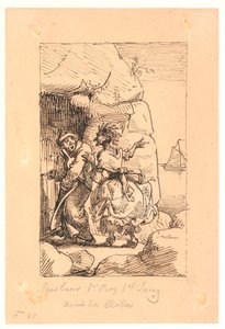 "Per Paarin 1. kirja 1. laulu. Envy at Æolus tekijältä Wilhelm Marstrand