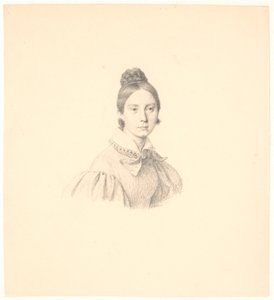 Retrat de Sophie Frederikke Raffenberg finlandesa tekijältä Wilhelm Marstrand