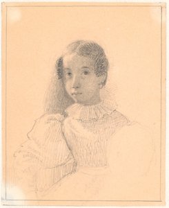 Adelaide Emilie Waagepetersenin muotokuva tekijältä Wilhelm Marstrand