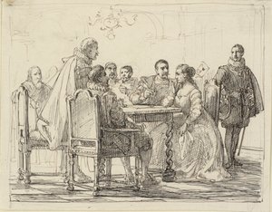 Yrityskohtaus, Chr. IV:n aika tekijältä Wilhelm Marstrand