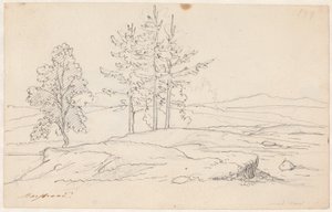 ruotsalainen maisema tekijältä Wilhelm Marstrand