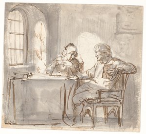 Thorvaldsenin vanhemmat ovat saaneet kirjeen pojaltaan tekijältä Wilhelm Marstrand