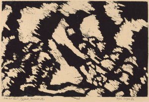 Acker mit Weib (nainen pellolla)