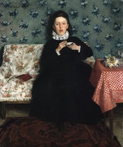 Sohvalla. 1872
