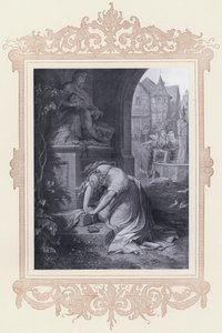 Gretchen, Mater Dolorosa (jäsenet) tekijältä Wilhelm von (after) Kaulbach