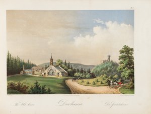 Oscarshal Hot-houses, 1852 tekijältä Wilhelm von Hanno