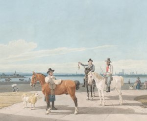 Ratsumiehet Münchenin lähellä, 1830.
