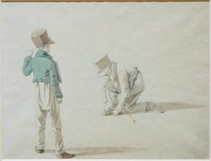 Tutkimus pojasta, jolla on kärkilakka tekijältä Wilhelm von Kobell