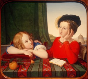 Wienczyslaw ja Konstanty Potocki tekijältä Friedrich Wilhelm von Schadow