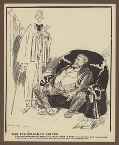 Sota kulttuurin leviämisestä (litho)