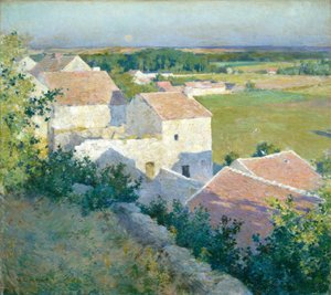 Juhannus hämärä tekijältä Willard Leroy Metcalf