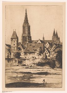 Ulm (alkuperäinen nimi esineessä) tekijältä Willem Adrianus Grondhout (signed by artist)
