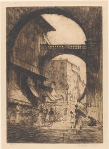 Verona (alkuperäinen nimi esineessä) tekijältä Willem Adrianus Grondhout (signed by artist)
