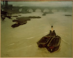 Die Themse Lontoossa tekijältä Willem Arnoldus Witsen