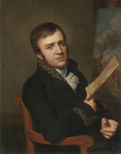 Jan (baptisti) Kobell II (1778-1814), taidemaalari, Royal Institute of Science, Literature and Fine Arts -instituutin jäsenen univormussa