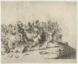 Batalla entre genets i soldats finlandesos