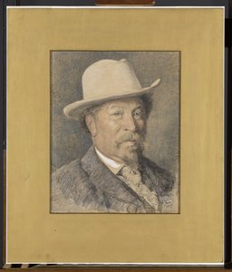 Taidemaalari Gerardus Johannes Roermeesterin (1844-1936) muotokuva