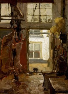 Teurastamo. 1889 tekijältä Willem Bastiaan Tholen