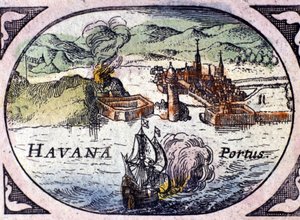 Havanna, joka perustuu William Blaeun Atlakseen tekijältä Willem Blaeu