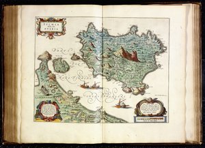 Ischia, 1642 tekijältä Willem Blaeu