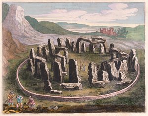 Stonehenge, teoksessa "Theatrum Orbis Terrarum, sive Atlas Novus", Willem Blaeu, Amsterdam. tekijältä Willem Blaeu