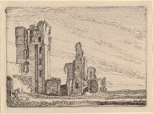 Dues ruïnes (Huys te Kleef prop de Haarlem) acaben