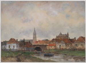 Steenbergenin ylälukko, 1800-luku. tekijältä Willem C Rik