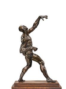 Ecorche mies, n. 1562-67 tekijältä Willem Danielsz. van Tetrode