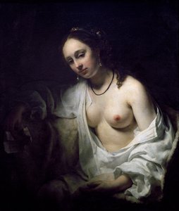 Batsheba vastaanottaa kirjeen Davidilta, Willem Drost