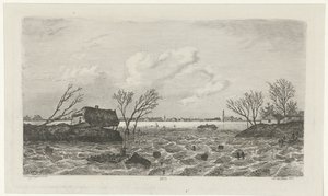 Padon murtuminen Dreumelissa, 1855